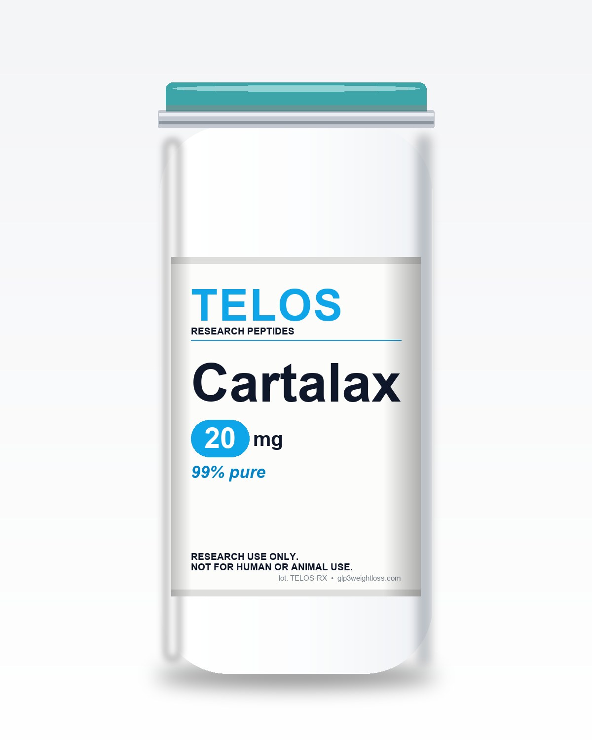 Cartalax 20mg research vial