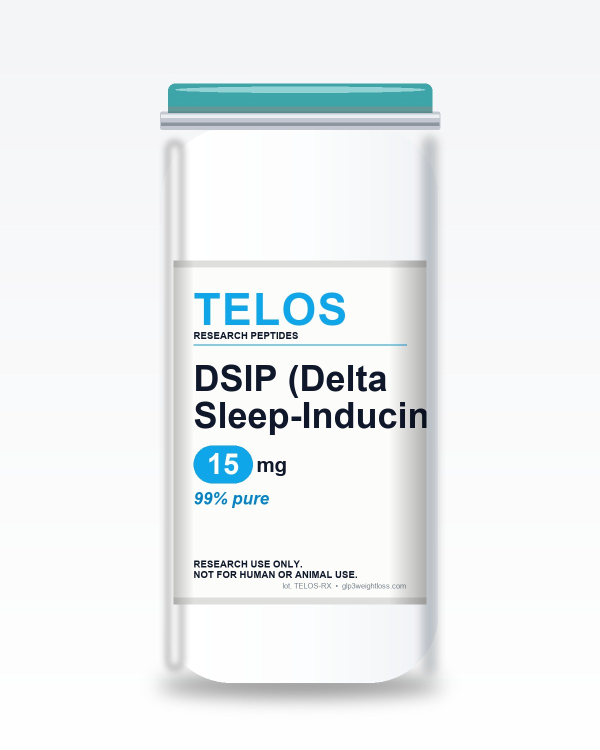 DSIP (Delta Sleep-Inducing Peptide) 15mg research-grade vial