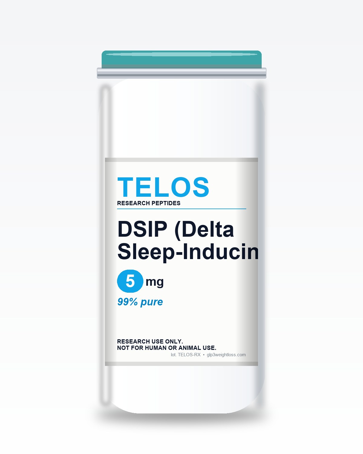 DSIP (Delta Sleep-Inducing Peptide) 5mg research-grade vial