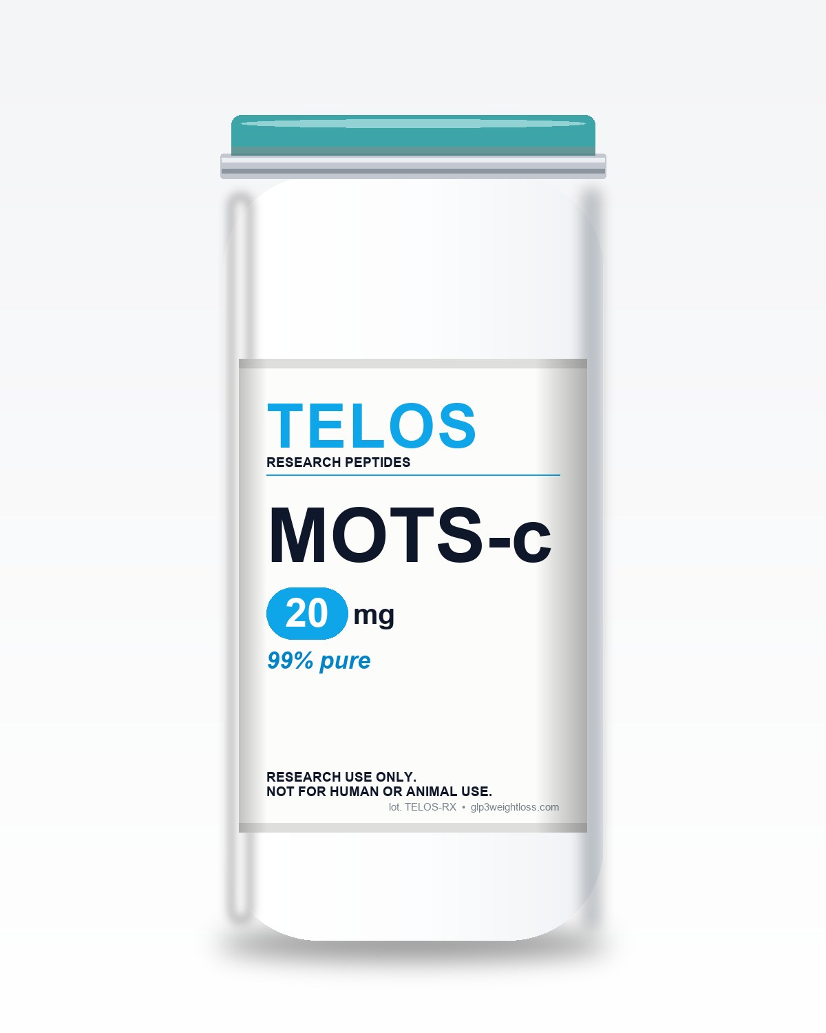 MOTS-c 20mg research-grade vial