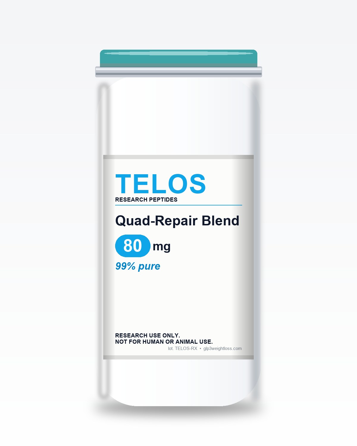Quad-Repair Blend 80mg research-grade vial