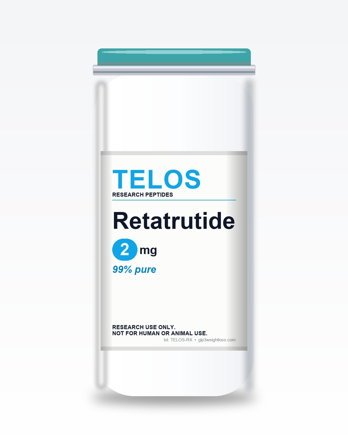 Retatrutide 2mg research-grade vial