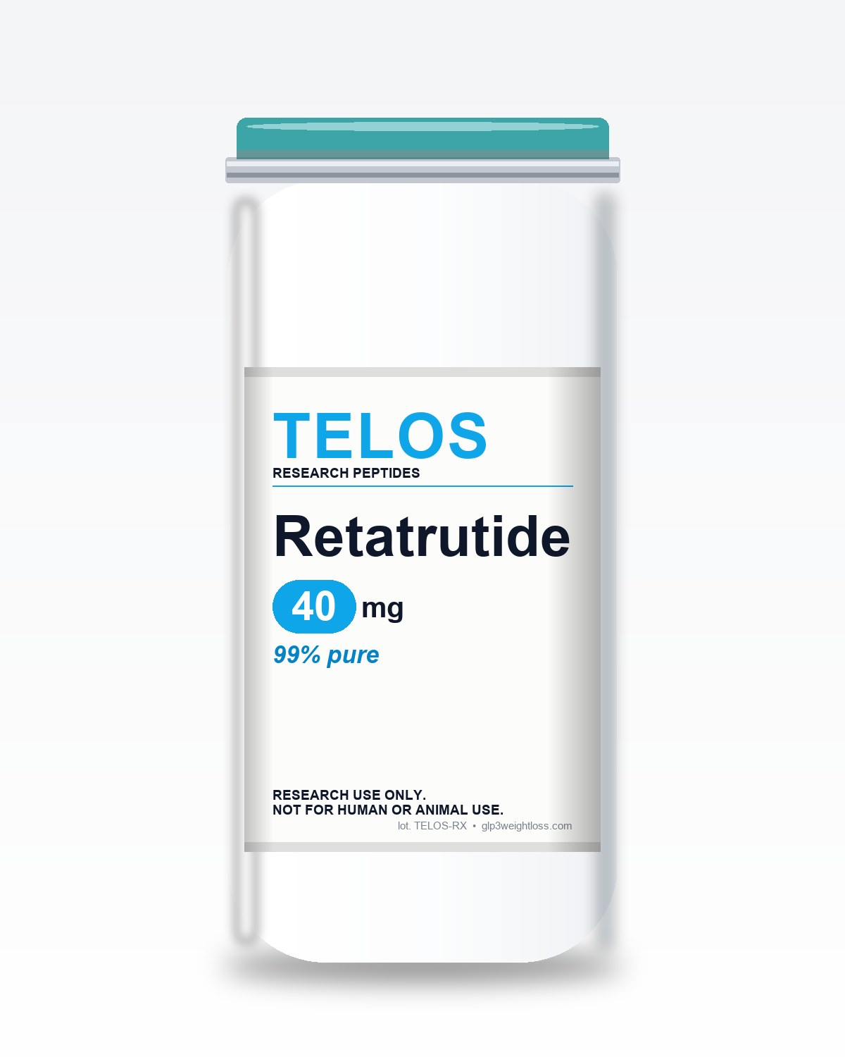 Retatrutide 40mg research-grade vial