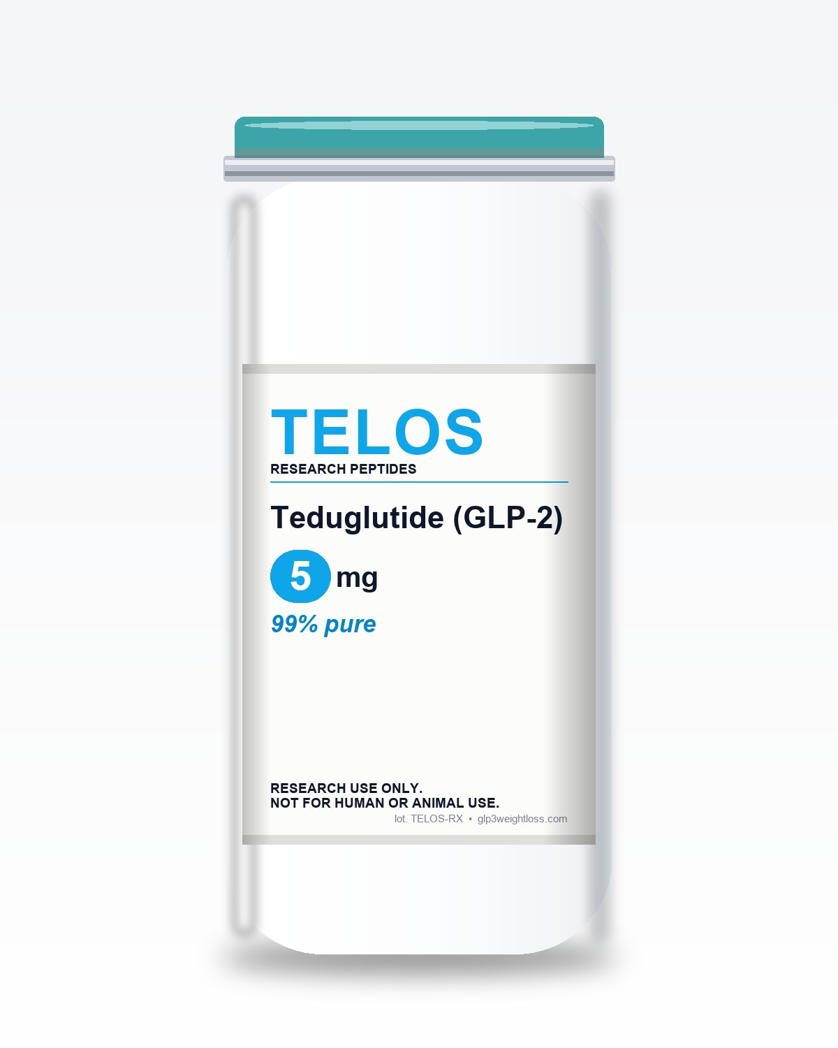 Teduglutide (GLP-2) 5mg research vial